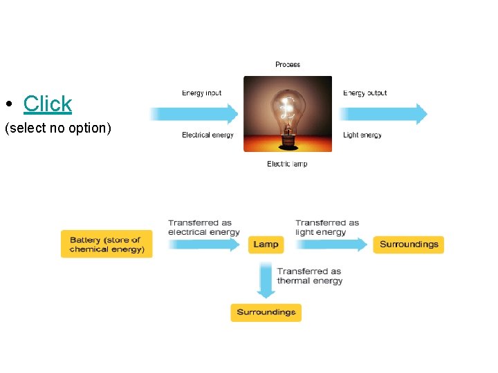  • Click (select no option) 