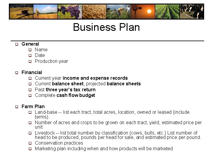 Business Plan q General q Name q Date q Production year q Financial q Business Plan q General q Name q Date q Production year q Financial q