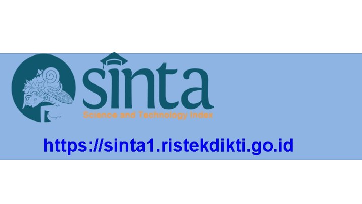 https: //sinta 1. ristekdikti. go. id 