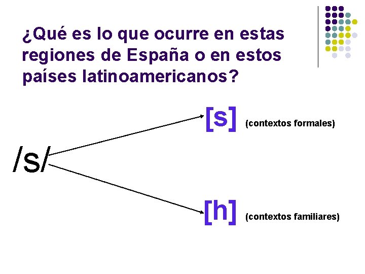 ¿Qué es lo que ocurre en estas regiones de España o en estos países