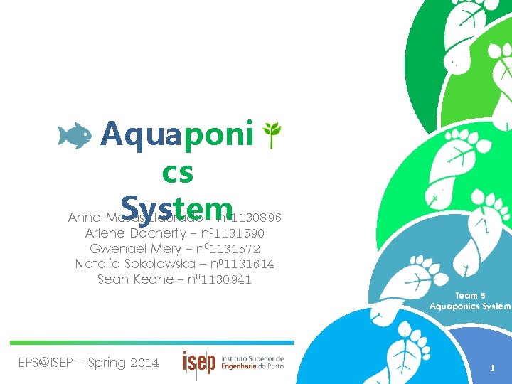 Aquaponi cs System Anna Mesas Llaurado - n 1130896 0 Arlene Docherty - n