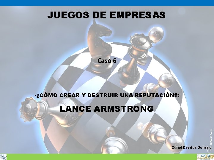 JUEGOS DE EMPRESAS Caso 6 • ¿CÓMO CREAR Y DESTRUIR UNA REPUTACIÓN? : LANCE JUEGOS DE EMPRESAS Caso 6 • ¿CÓMO CREAR Y DESTRUIR UNA REPUTACIÓN? : LANCE