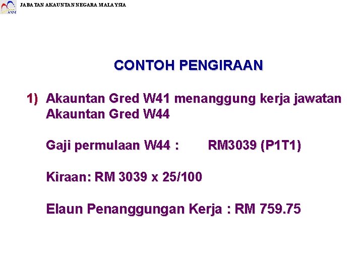 Tuntutan Elaun Lebih Masa Elaun Pemangkuan Dan Elaun