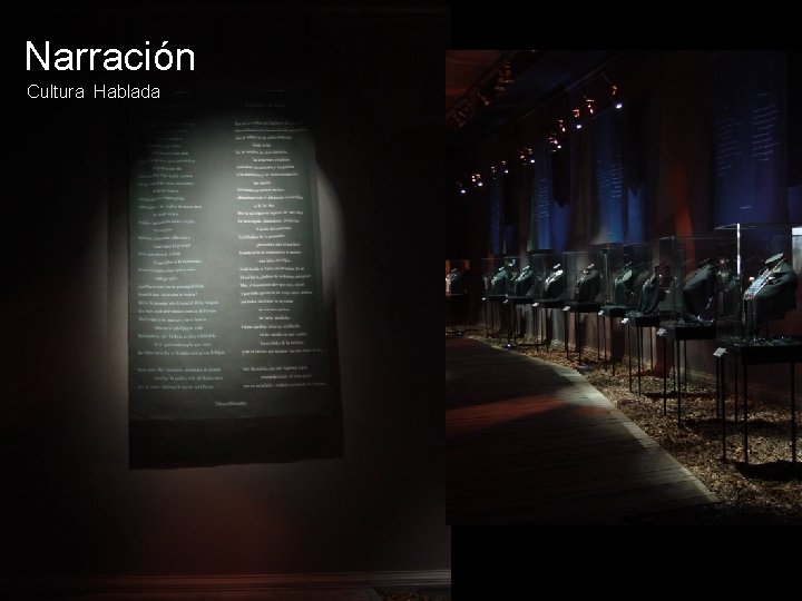 Narración Cultura Hablada Narración Cultura Hablada