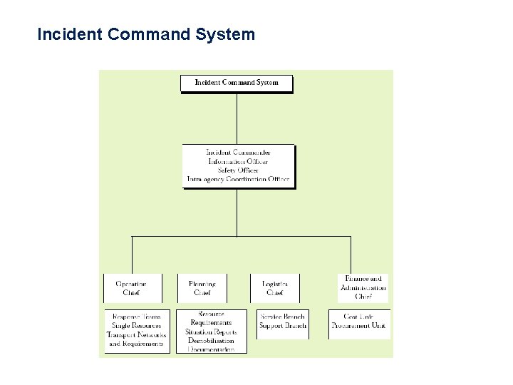 Incident Command System 