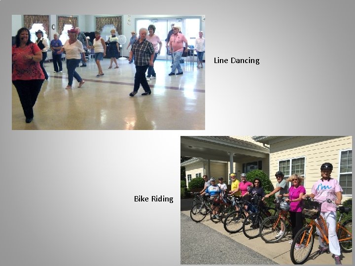 Line Dancing Bike Riding 