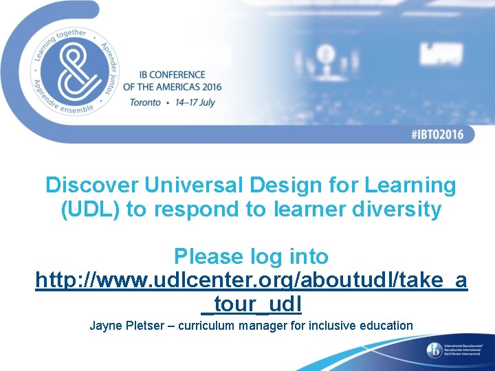 Discover Universal Design for Learning UDL to respond