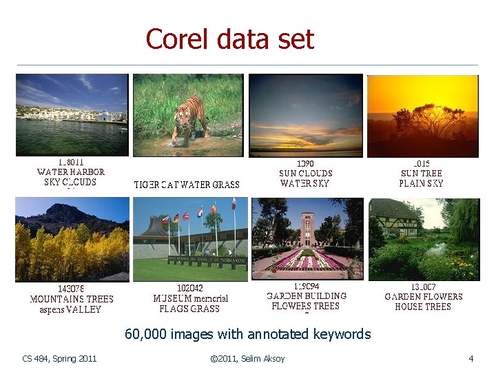 ContentBased Image Retrieval Selim Aksoy Department of Computer