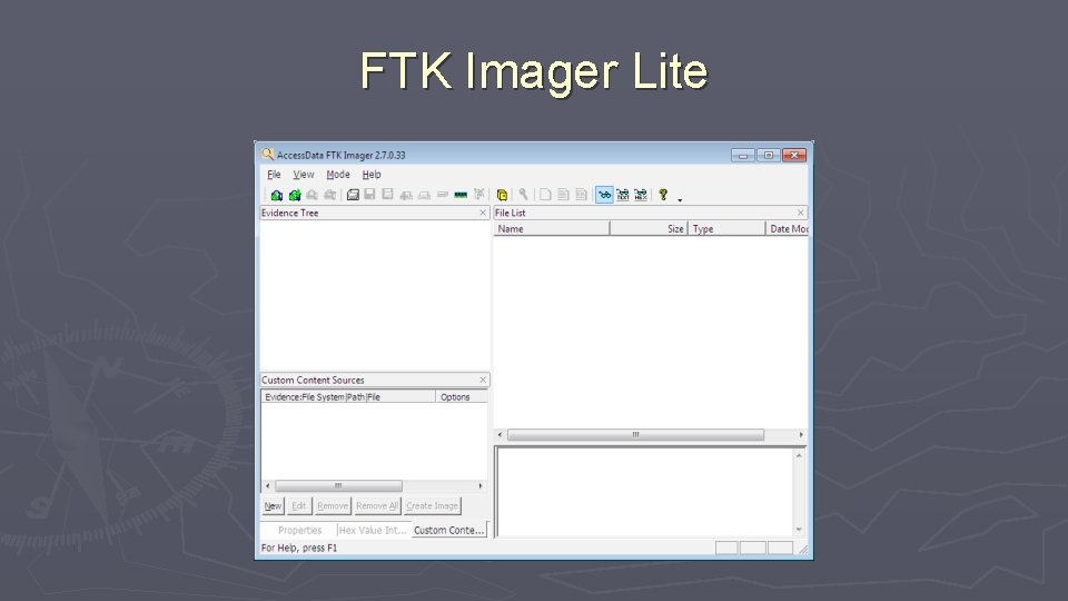 FTK Imager Lite 