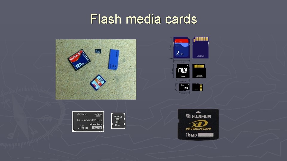 Flash media cards 