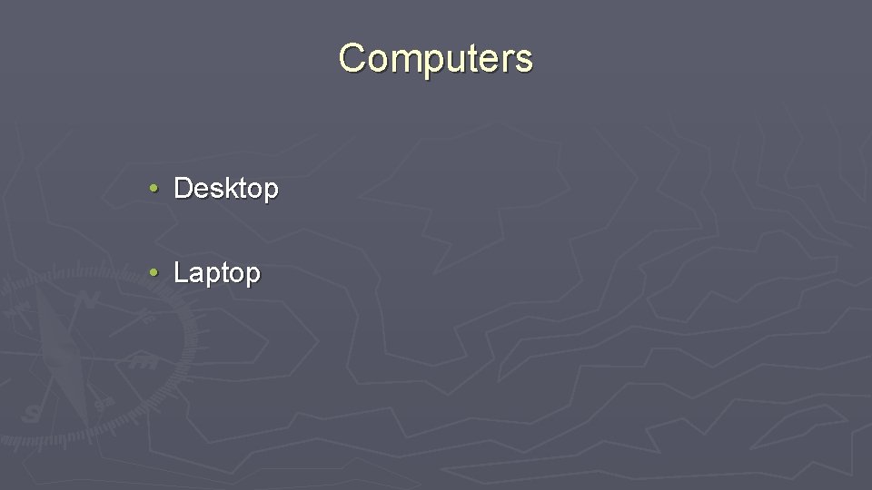 Computers • Desktop • Laptop 