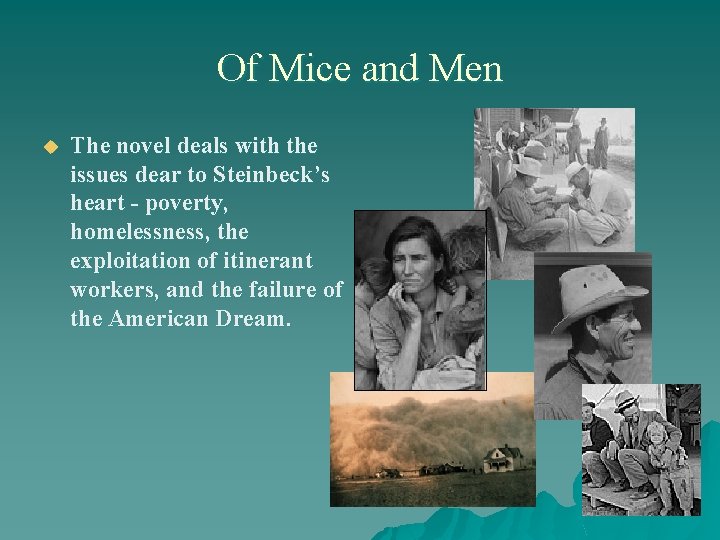 Of Mice And Men By John Steinbeck The
