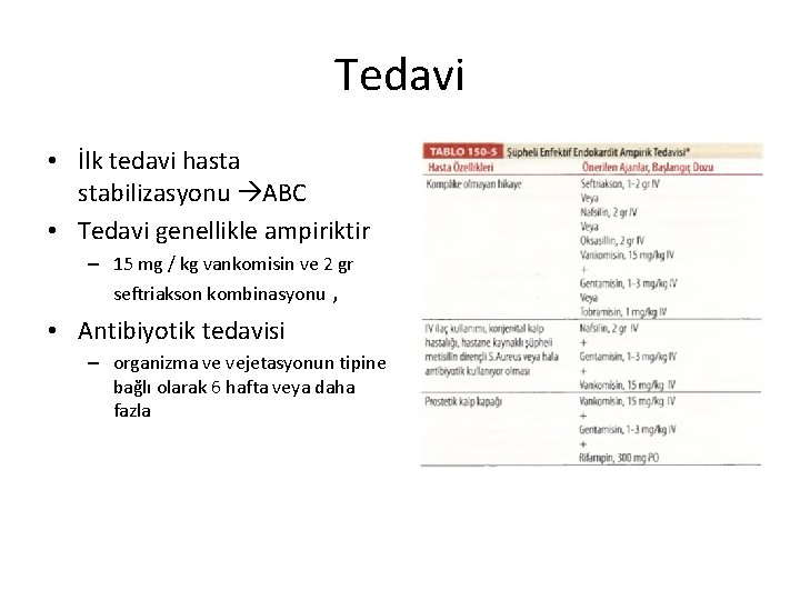 Tedavi • İlk tedavi hasta stabilizasyonu ABC • Tedavi genellikle ampiriktir – 15 mg