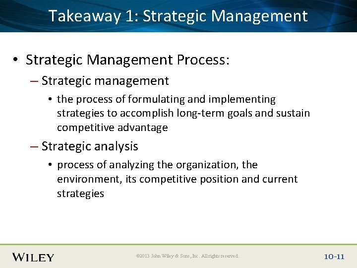 Place. Takeaway Slide Title 1: Text Here Management Strategic • Strategic Management Process: – Place. Takeaway Slide Title 1: Text Here Management Strategic • Strategic Management Process: –