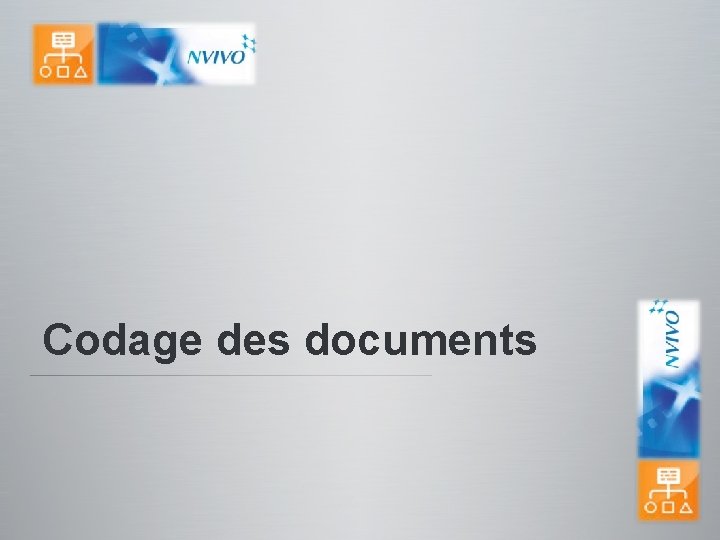 Codage des documents 