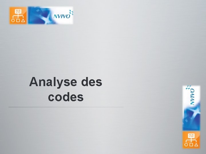 Analyse des codes 