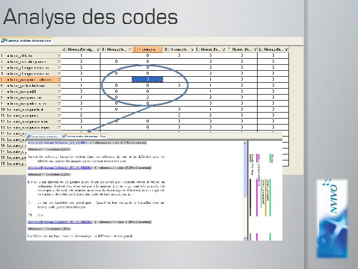 captures d’écran pour N’Vivo 