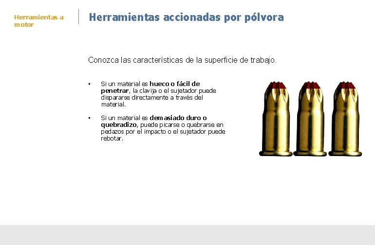 Herramientas a motor Herramientas accionadas por pólvora Conozca las características de la superficie de Herramientas a motor Herramientas accionadas por pólvora Conozca las características de la superficie de