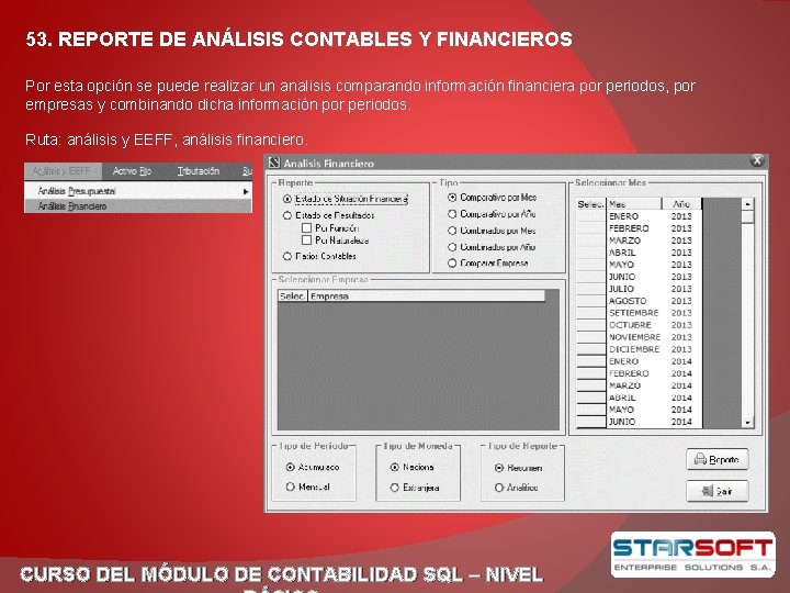 CURSO DEL MDULO DE CONTABILIDAD SQL NIVEL BSICO