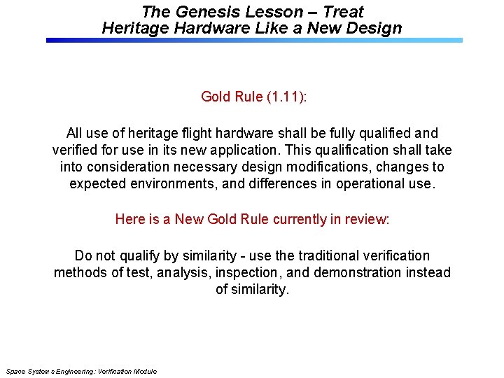 The Genesis Lesson – Treat Heritage Hardware Like a New Design Gold Rule (1.