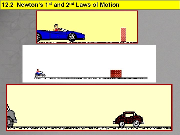 12. 2 Newton’s 1 st and 2 nd Laws of Motion 