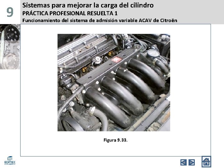9 Sistemas para mejorar la carga del cilindro PRÁCTICA PROFESIONAL RESUELTA 1 Funcionamiento del
