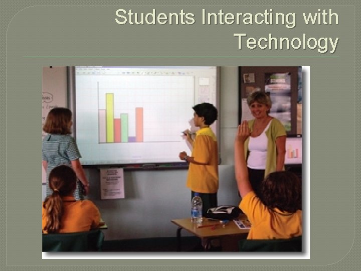 Students Interacting with Technology 