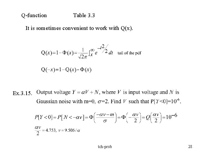 Chap 3 Random Variables The Outcome Of A