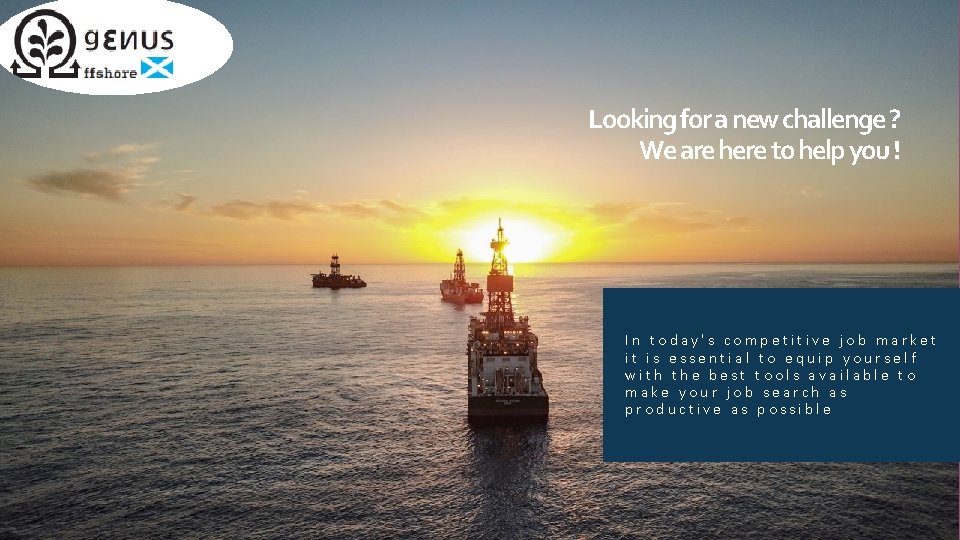 Looking for a new challenge ? We are here to help you ! In