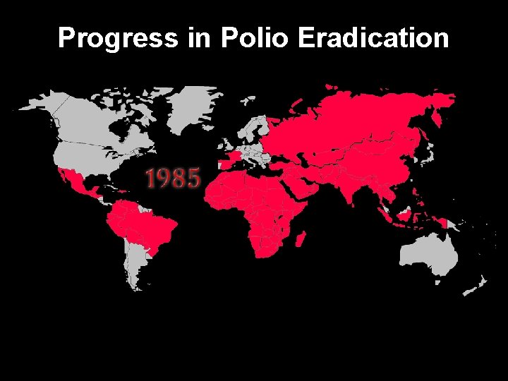 Progress in Polio Eradication 