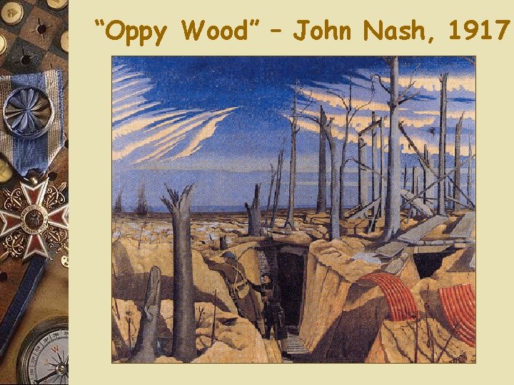 “Oppy Wood” – John Nash, 1917 