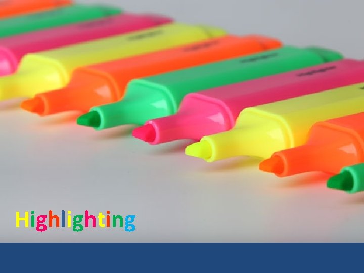 Highlighting 