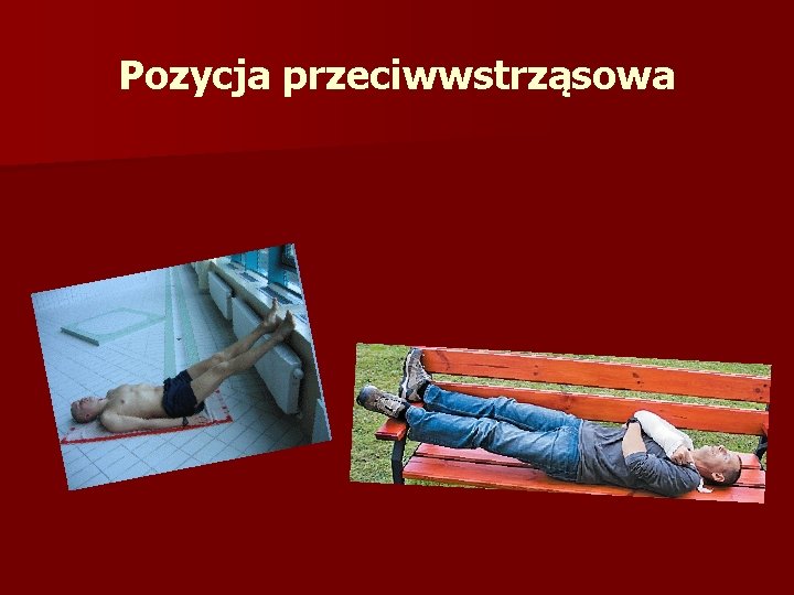 Pozycja przeciwwstrząsowa 