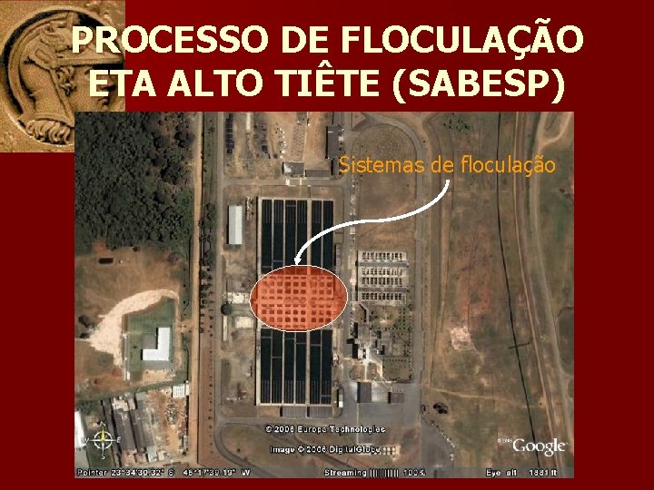 PROCESSO DE FLOCULAÇÃO ETA ALTO TIÊTE (SABESP) Sistemas de floculação 