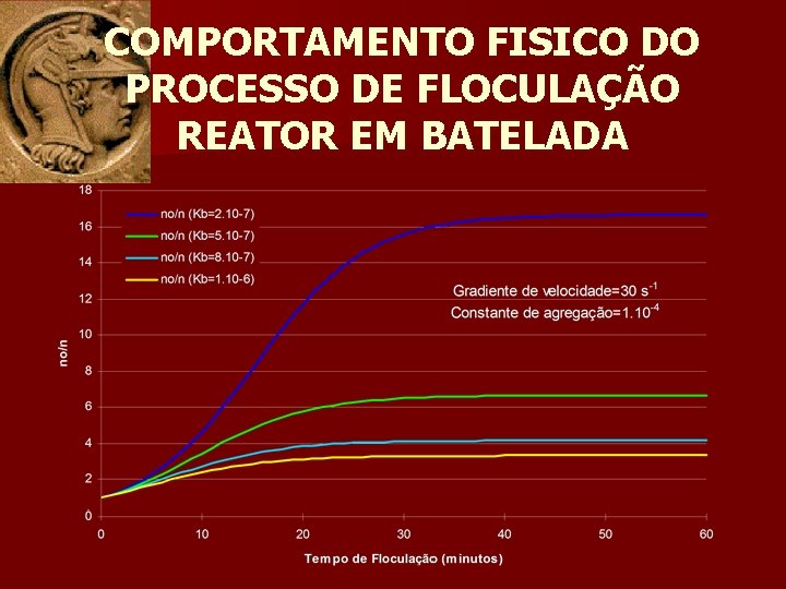 COMPORTAMENTO FISICO DO PROCESSO DE FLOCULAÇÃO REATOR EM BATELADA 