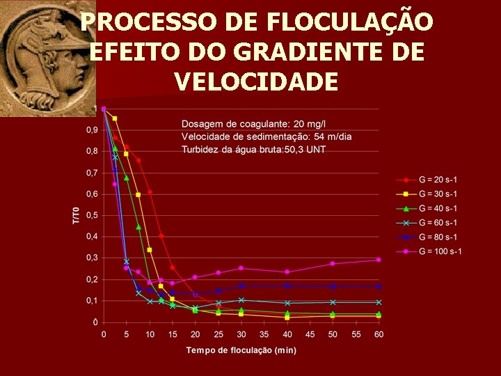 PROCESSO DE FLOCULAÇÃO EFEITO DO GRADIENTE DE VELOCIDADE 