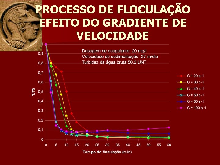 PROCESSO DE FLOCULAÇÃO EFEITO DO GRADIENTE DE VELOCIDADE 