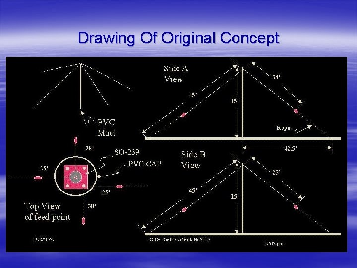 Drawing Of Original Concept 