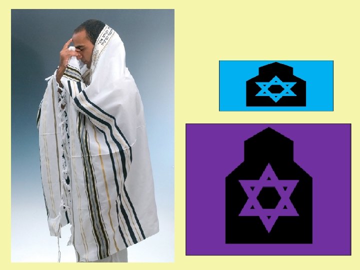 Tallit (‘prayer shawl’) A tallit is worn during morning prayers. It is also worn