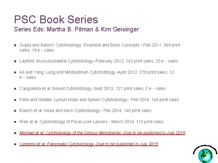 PSC Book Series Eds: Martha B. Pitman & Kim Geisinger n Gupta and Baloch: