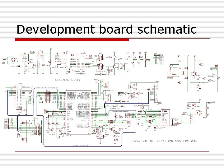 Development board schematic 