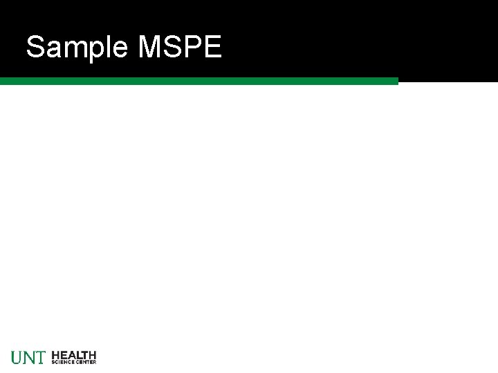 Sample MSPE Sample MSPE