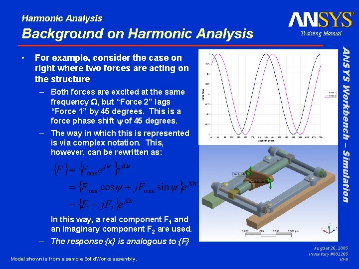 Harmonic Analysis Background on Harmonic Analysis For example, consider the case on right where