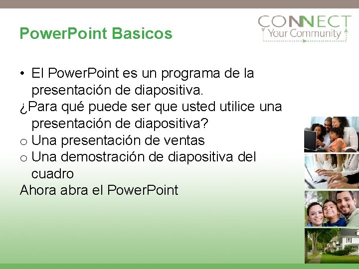 Power. Point Basicos • El Power. Point es un programa de la presentación de