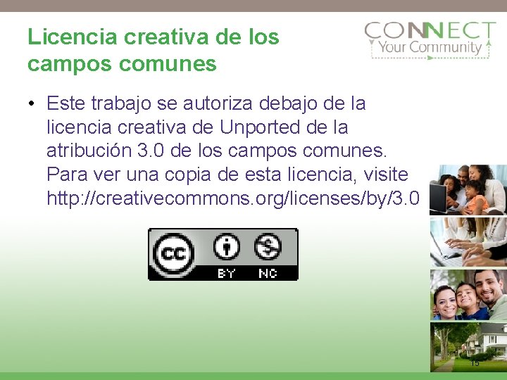 Licencia creativa de los campos comunes • Este trabajo se autoriza debajo de la