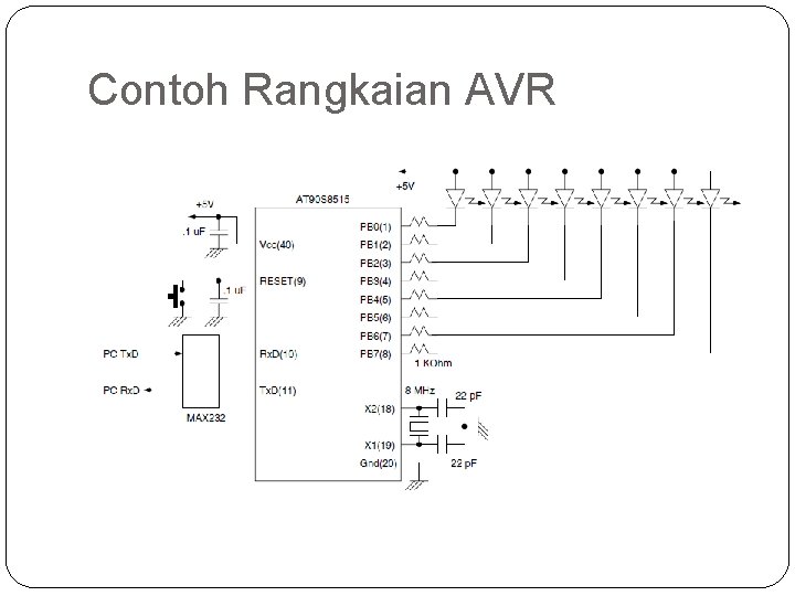 Contoh Rangkaian AVR 