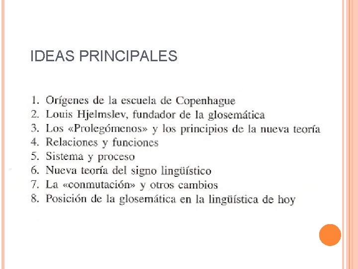 IDEAS PRINCIPALES 