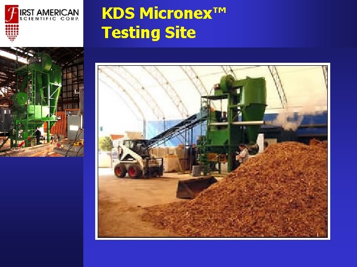 KDS Micronex™ Testing Site KDS Micronex™ Testing Site