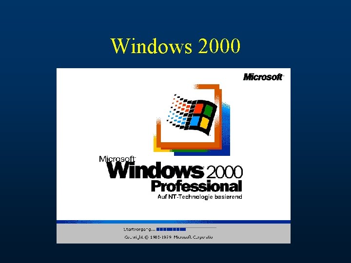 Windows 2000 