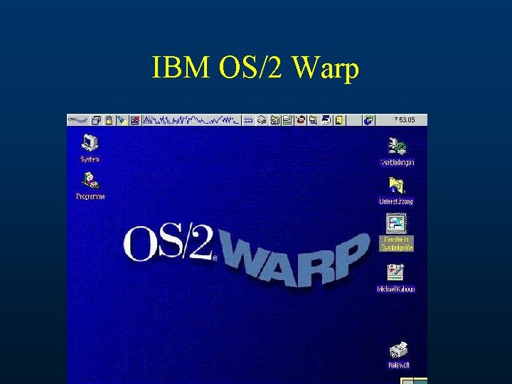 IBM OS/2 Warp 